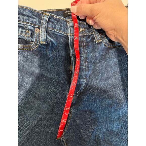 Banana Republic High-Rise Straight Jeans Size‎ 26 Petite (24" inseam) - Picture 7 of 7